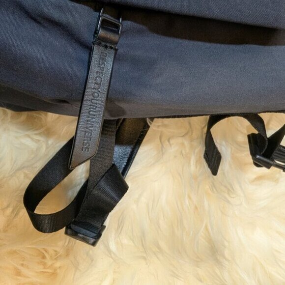 RYU Respect Your Universe locker Quick Pack Lux Black nylon & leather Backpack - Picture 13 of 13